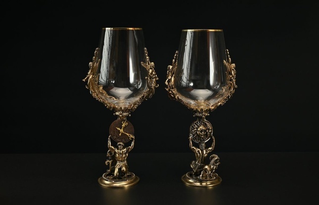 Бокал для вина «Зодиак Овен» 450 мл - фото №1