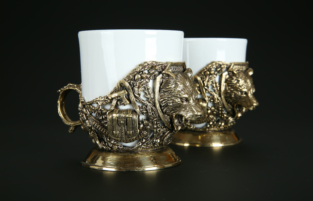 Чашка для кофе "Трофейный Медведь"  200 мл - фото №10