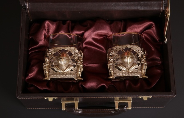 Набор стаканов для  виски "Рыцарь" 310 мл - фото №4