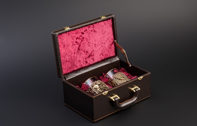 Подарочный набор стаканов для виски «Рыбалка» 310 мл - фото №2