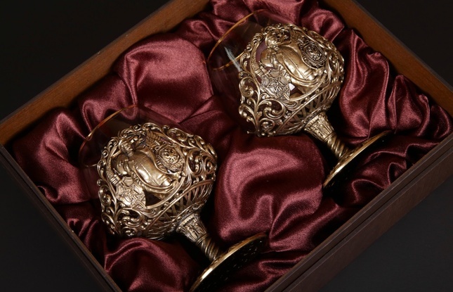 Бокал для коньяка "ФСБ Дзержинский" 430 мл - фото №9