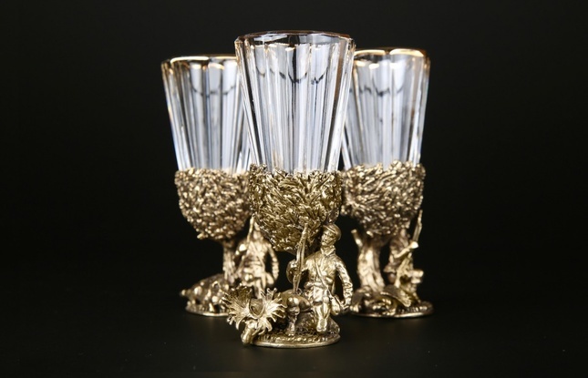 Набор лафитников «Охота»  50 мл - фото №2