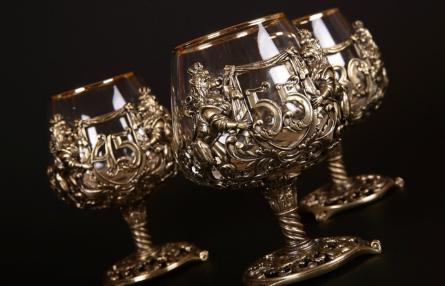 Бокал для коньяка "Юбилейный" (35,40,45,50,55,60,65,70,75 Лет) - фото №3