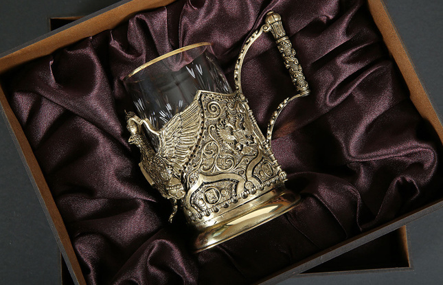 Подстаканник «Герб России VIP» - фото №11