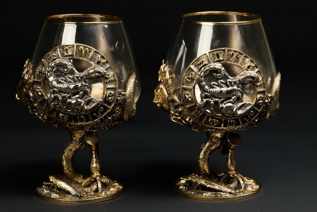 Бокал для коньяка Зодиак «Скорпион» 430 мл