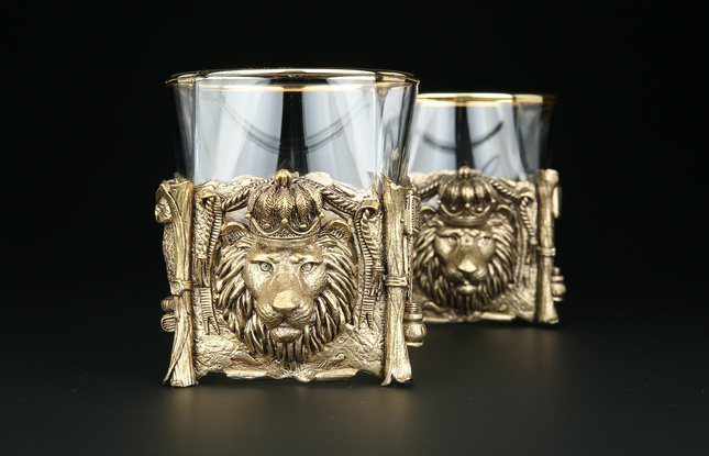 Подарочный набор стаканов для виски «Мудрому руководителю» 310 мл - фото №1