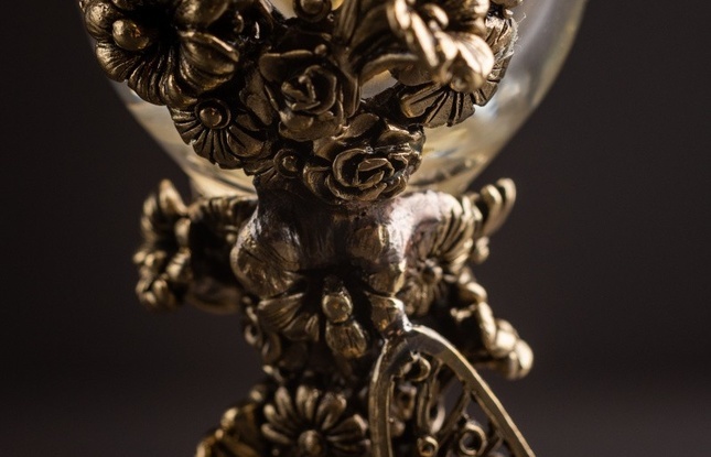 Бокал для шампанского «Цветочная фантазия» 180 мл - фото №5