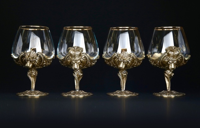 Бокал для коньяка "Царский" 430 мл - фото №8