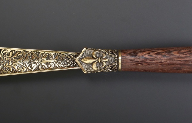 Ложка для обуви "Медведь кельтский  узор" - фото №2