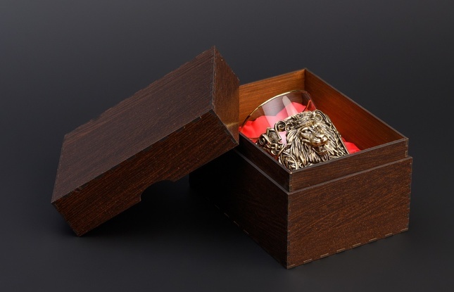 Стакан для виски «Лев» 310 мл - фото №3