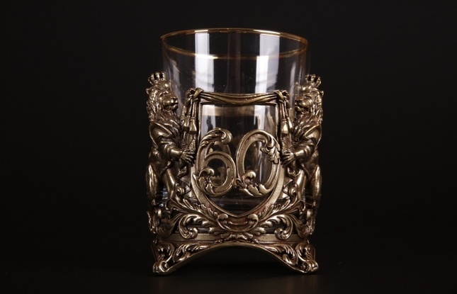 Стакан для виски "Юбилейный" (35,40,45,50,55,60,65,70 Лет) 310 мл - фото №4