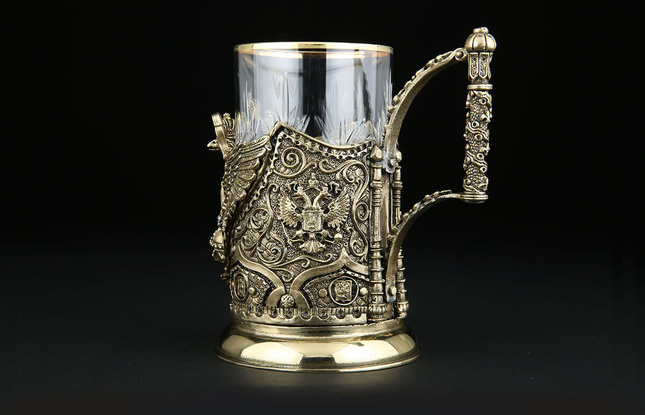 Подстаканник «Герб России VIP» - фото №20