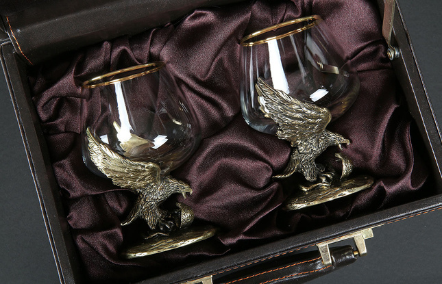 Бокалы для коньяка «Орел и Змей » 430 мл - фото №9