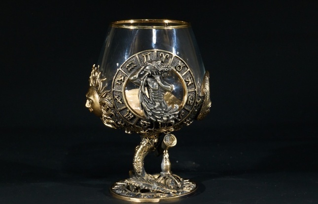 Бокал для коньяка Зодиак «Водолей» 430 мл - фото №2