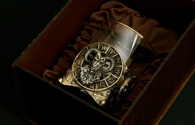 Стакан для виски Зодиак «Овен» 430 мл - фото №4