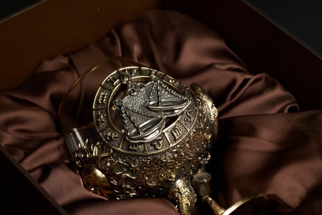 Бокал для коньяка Зодиак «Весы» 1 шт в подарочной коробке