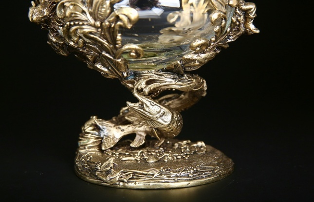 Бокал для коньяка «Рыбалка Элит» Щука 430 мл - фото №2