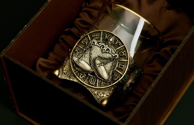 Стакан для виски Зодиак «Весы» 430 мл - фото №3