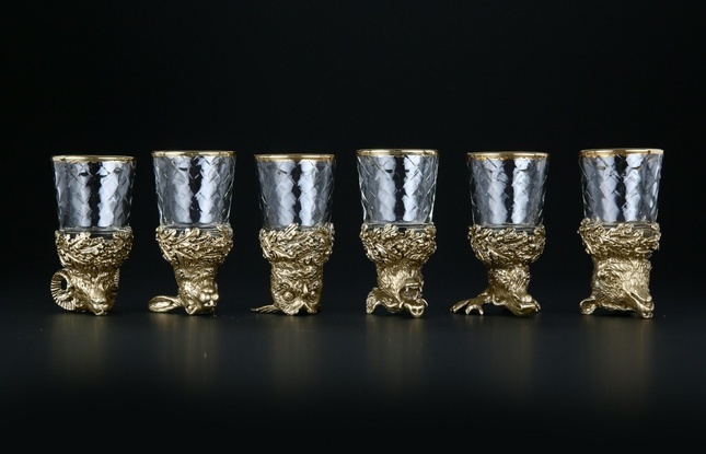 Подарочный набор чарок «Охота»  50 мл - фото №10