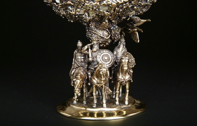 Бокал для коньяка «Три богатыря» 430 мл - фото №8