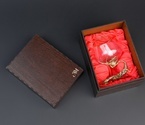 Бокал для коньяка «Скорпион» в подарочной коробке - фото №7