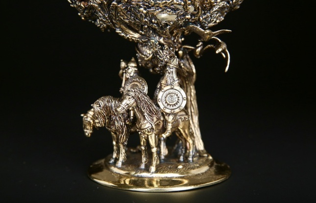 Бокал для коньяка «Три богатыря» 430 мл - фото №7