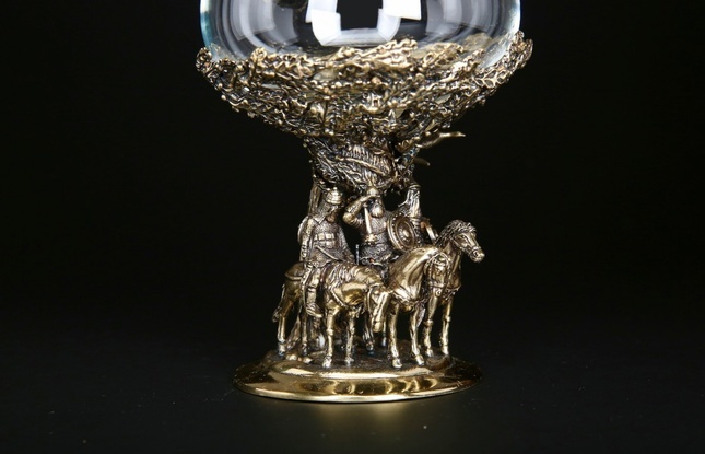 Бокал для коньяка «Три богатыря» 430 мл - фото №9