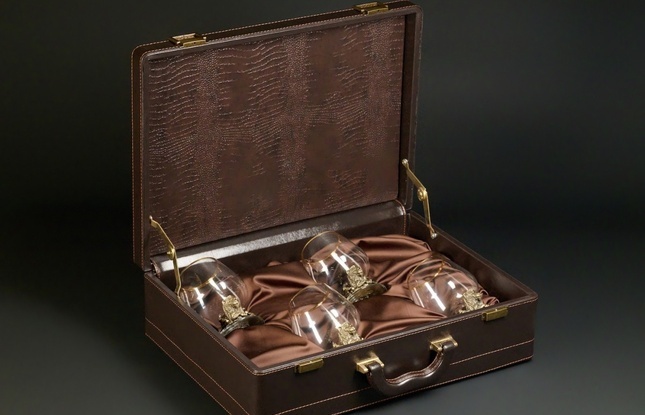 Бокал для коньяка «Лев VIP» эконом  430 мл - фото №8