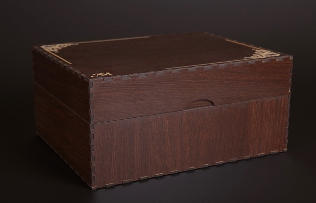 Подарочный набор стаканов для виски  "Дубок" 310 мл - фото №4