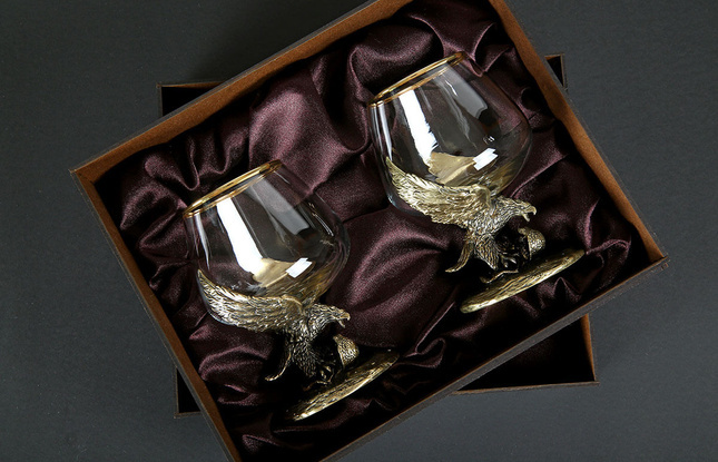 Бокалы для коньяка «Орел и Змей » 430 мл - фото №15