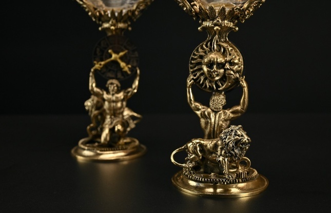 Бокал для вина «Зодиак Лев» 450 мл - фото №2