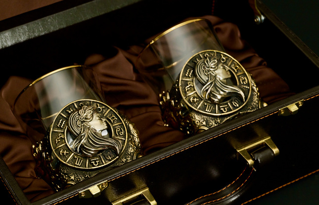 Стакан для виски Зодиак "Дева" - фото №6