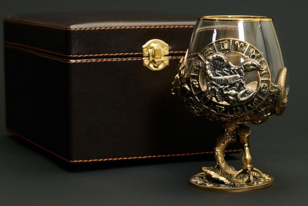 Бокал для коньяка Зодиак «Скорпион» 1 шт в подарочном футляре