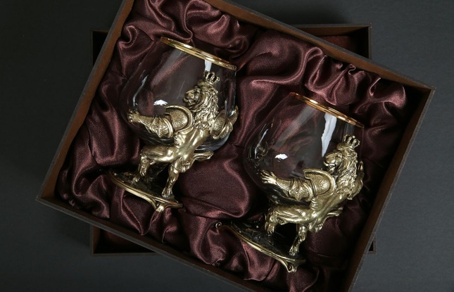 Бокал для коньяка «Лев Царский» 430 мл - фото №6