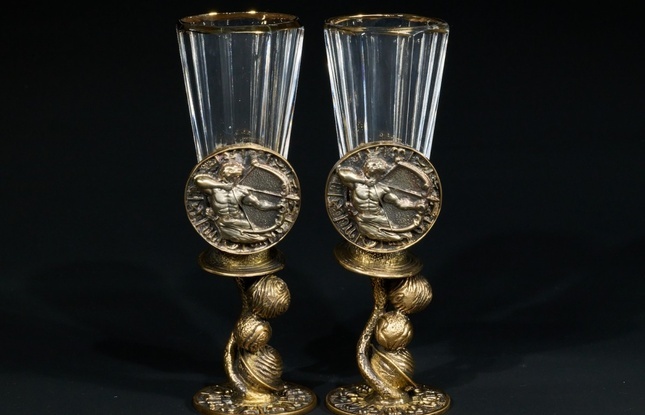 Набор лафитников  для водки Знаки зодиака «Стрелец» 50мл