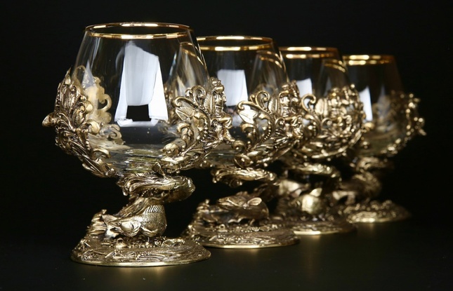 Бокал для коньяка «Рыбалка Элит» Щука 430 мл - фото №5