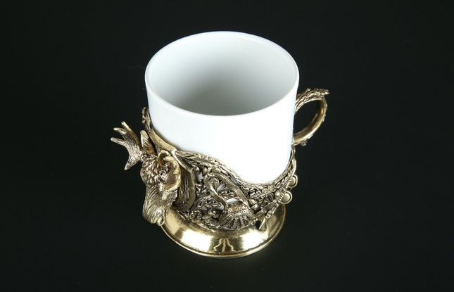 Чашка для кофе "Трофейный Лось" 200 мл - фото №2