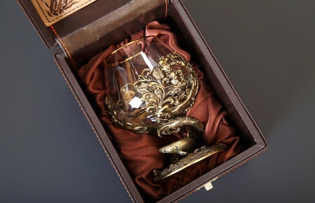 Бокал для коньяка «Рыбалка Элит» Жерех 430 мл - фото №8