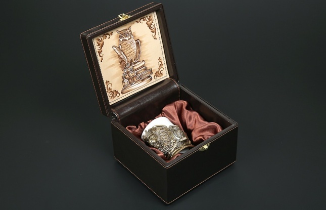 Чашка для кофе "Мудрому руководителю" 1 шт. в подарочном футляре с художественным оформлением 200 мл - фото №6