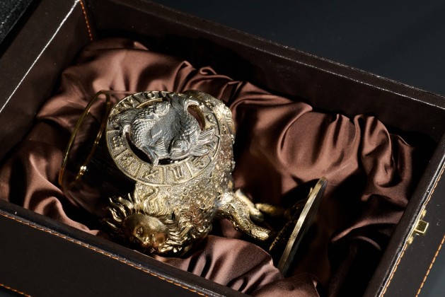 Бокал для коньяка Зодиак «Рыбы» 1 шт  в подарочном футляре