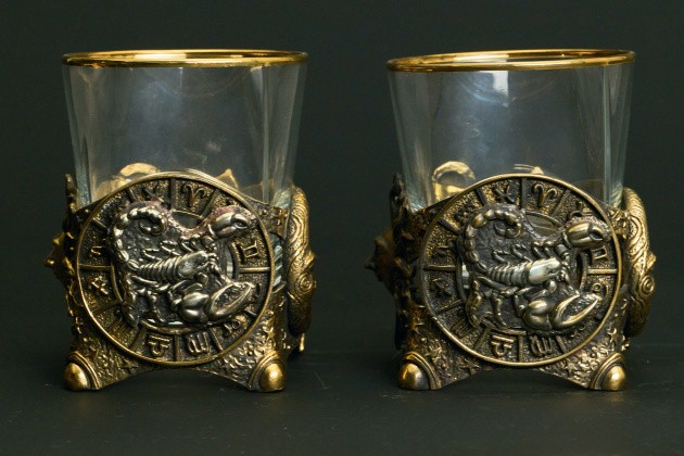 Стакан для виски Зодиак «Скорпион» 430 мл