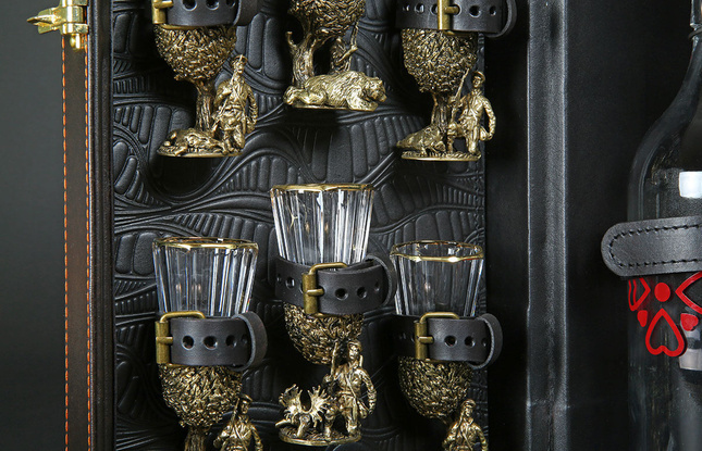 Кейс для алкоголя Арт-Мастер 6 "Охота" - фото №4