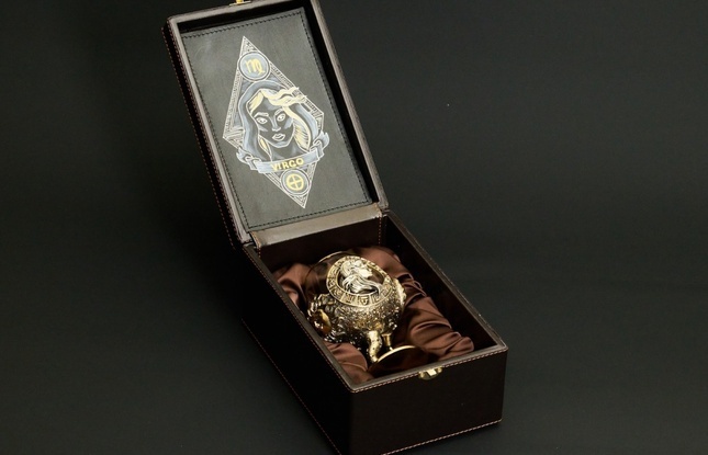 Бокал для коньяка Зодиак " Дева"  1 шт.  в подарочном футляре с художественным оформлением  430 мл - фото №1