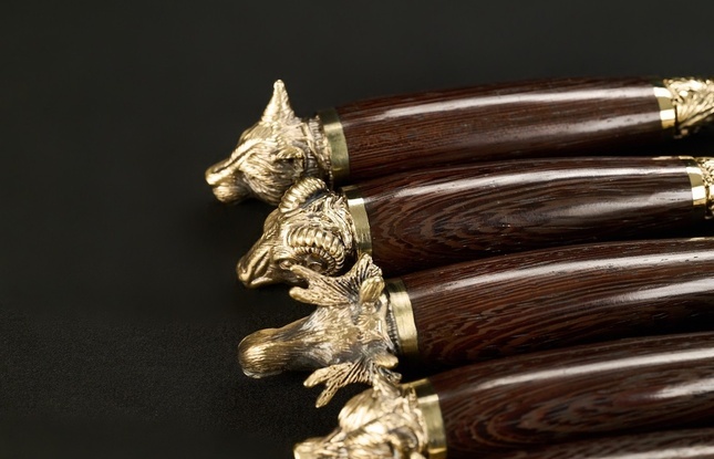 Шампуры ручной работы  «Звери Лесные» - фото №3