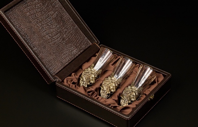 Набор рюмок-лафитников «Лев» 50 мл - фото №12