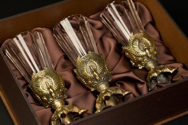 Набор рюмок-лафитников «Классика» 3 шт в подарочной коробке