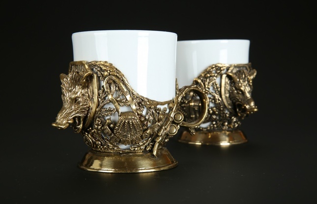 Чашка для кофе "Трофейный Кабан" 200 мл - фото №8