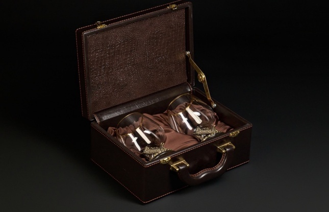 Бокал для коньяка "Утро в сосновом бору" эконом 430 мл - фото №9