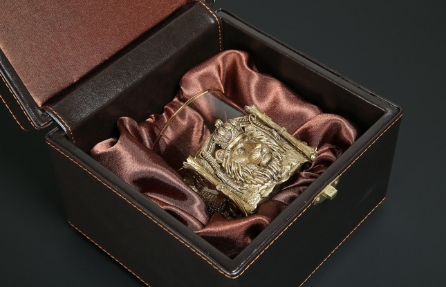 Стакан для виски «Мудрому руководителю» 310 мл - фото №5