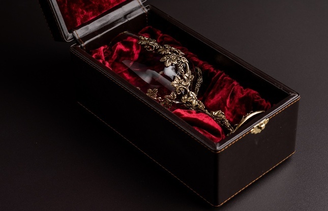 Бокал для вина «Виноград» 450 мл - фото №1